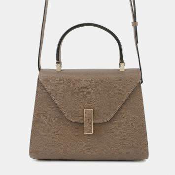 Pre Owned حقيبة فالاكسترا جلد عجل ناعم رمادي محار مقاس صغير إيزيد