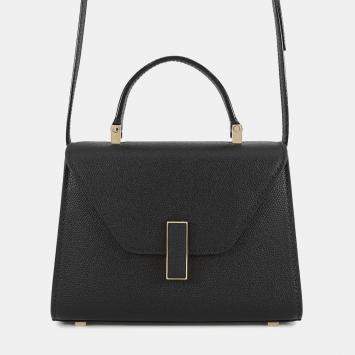 مملوكة مسبقًا Valextra Valextra Izide Black Leather Size Micro