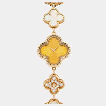 Pre Owned Pre-Owned Van Cleef & Arpels Sweet Alhambra Watch VCARO8WW00