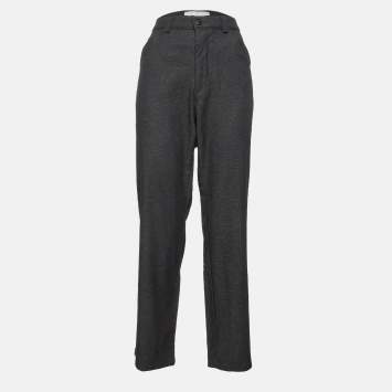 Pre Owned Versace Jeans Couture Black Denim Straight Fit Jeans L/Waist 34" 