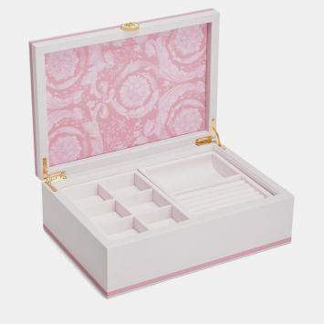 مملوكة مسبقًا Versace Barocco Pink Wood Jewelry Box