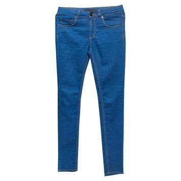 Pre Owned Victoria Beckham Blue Denim Slim Fit Jeans S