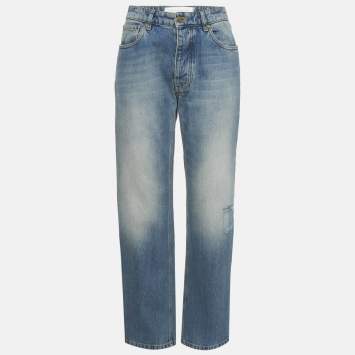 VIP【送料関税込】CELINE Light-colored jeans Celine light blue mom fit jeans, size 30