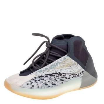 Pre Owned Yeezy x adidas Multicolor Fabric QNTM Sea Teal Sneakers Size 40