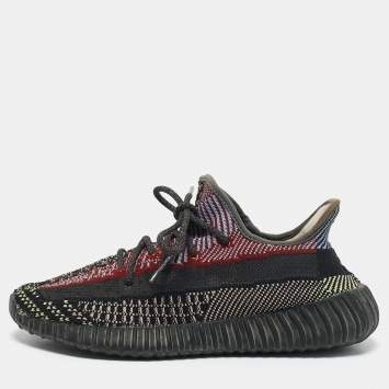 Yeezy x Adidas Multicolor Knit Fabric Boost 350 V2 Yecheil (Non-Reflective) Sneakers Size 41 1/3