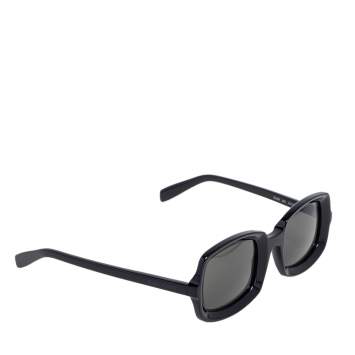 Pre Owned Saint Laurent Black/Grey SL245 Rectangle Sunglasses