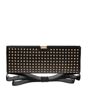 Pre Owned Zac Posen Black  Mila Frame Clutch