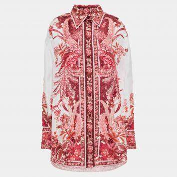 Pre Owned Zimmermann Silk Long Sleeved Top 2