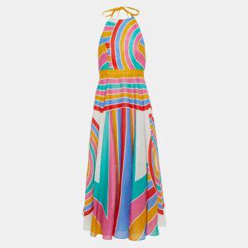 مملوكة مسبقًا Zimmermann Linen Midi Dress AU 2