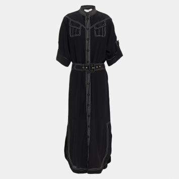 Pre Owned Zimmermann Silk Midi Dress 3