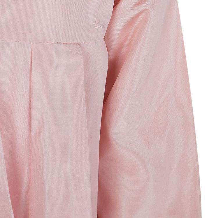 Pre Owned Baby Dior Rose Pink Silk Dress Coat 12 Yrs