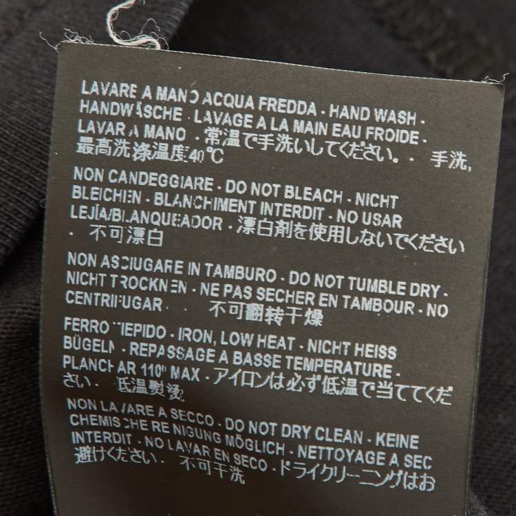 Pre Owned Balenciaga Black Cotton Logo Embroidered T-Shirt Size 2 Yrs