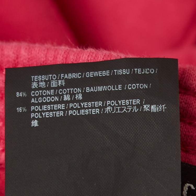 Pre Owned Balenciaga Pink Cotton Blend Jogger Pants (6 Yrs)