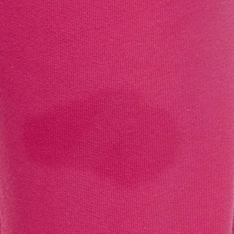 Pre Owned Balenciaga Pink Cotton Blend Jogger Pants (6 Yrs)
