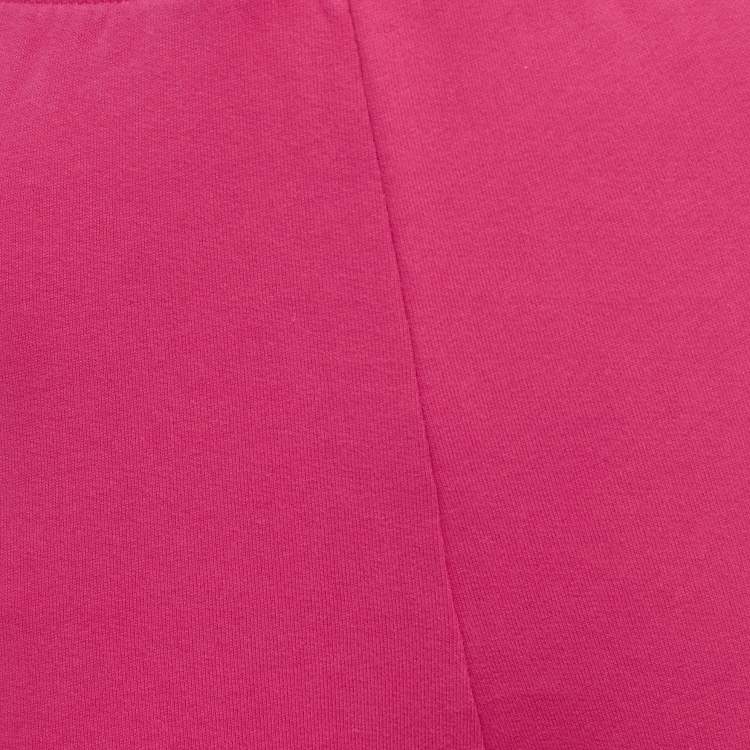Pre Owned Balenciaga Pink Cotton Blend Jogger Pants (6 Yrs)