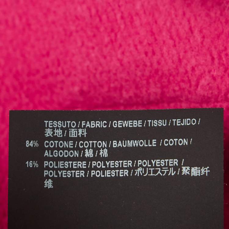 Pre Owned Balenciaga Pink Graphic Print Cotton-Blend Hoodie (6 Yrs)