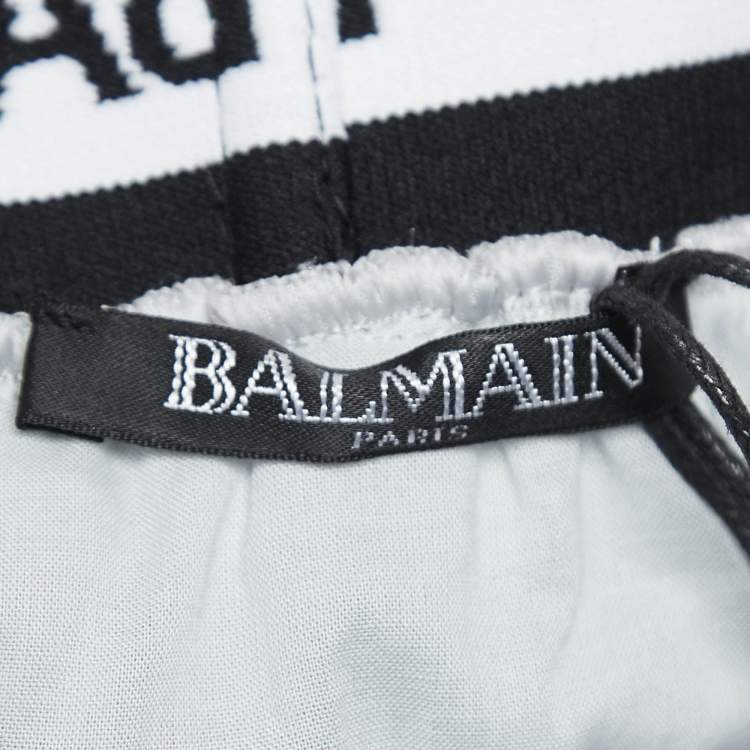 Pre Owned Balmain Metallic Silver Tulle Tiered Skirt (10 Yrs)