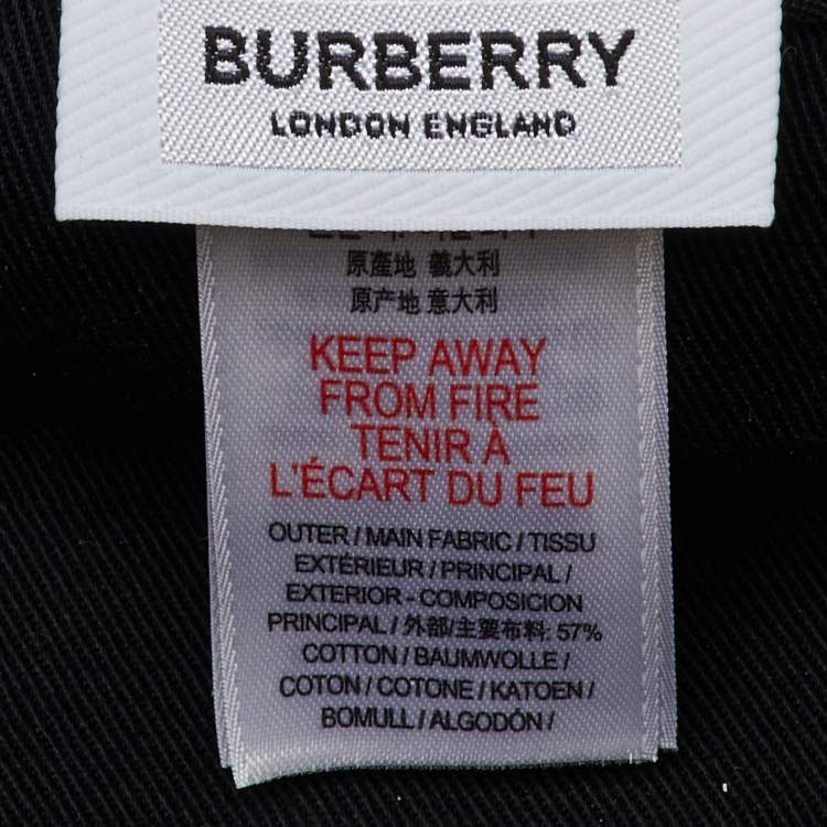 Pre Owned Burberry Beige Vintage Check Bucket Hat 8-12Y