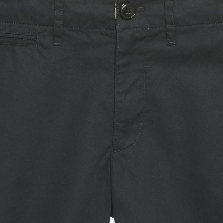 Pre Owned Burberry Children Navy Blue Cotton Shorts 10 Yrs