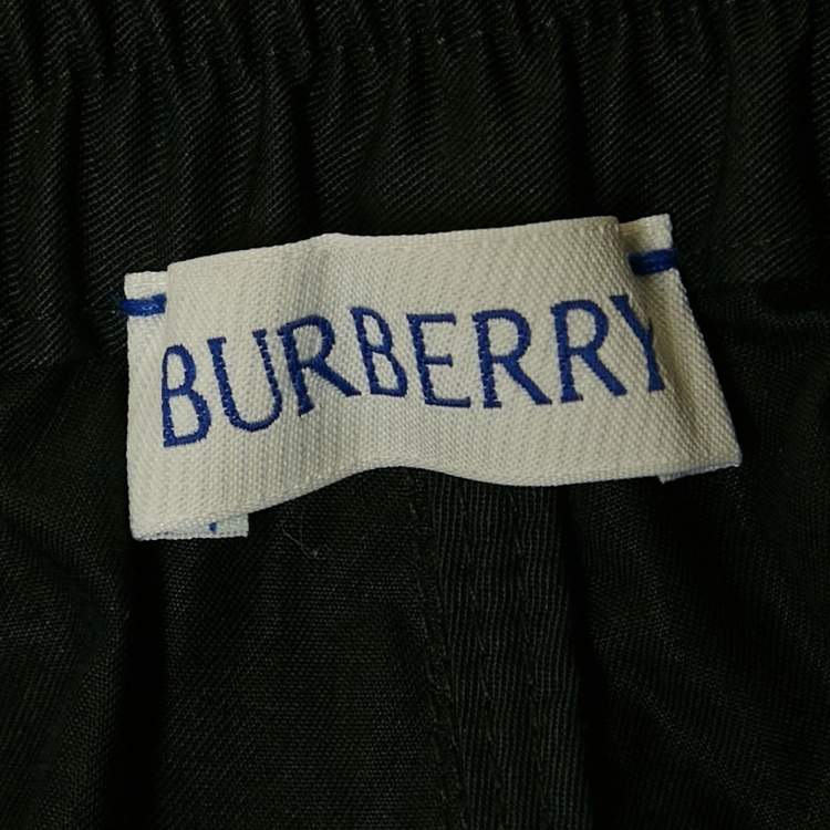 Pre Owned Burberry Kids Black Cotton Shorts 14Yrs