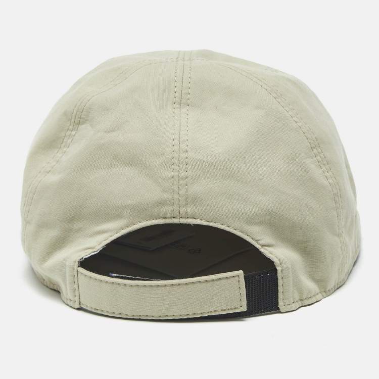 Pre Owned Burberry Kids Beige Cotton Reversible Baseball Cap Size 4Y-6Y