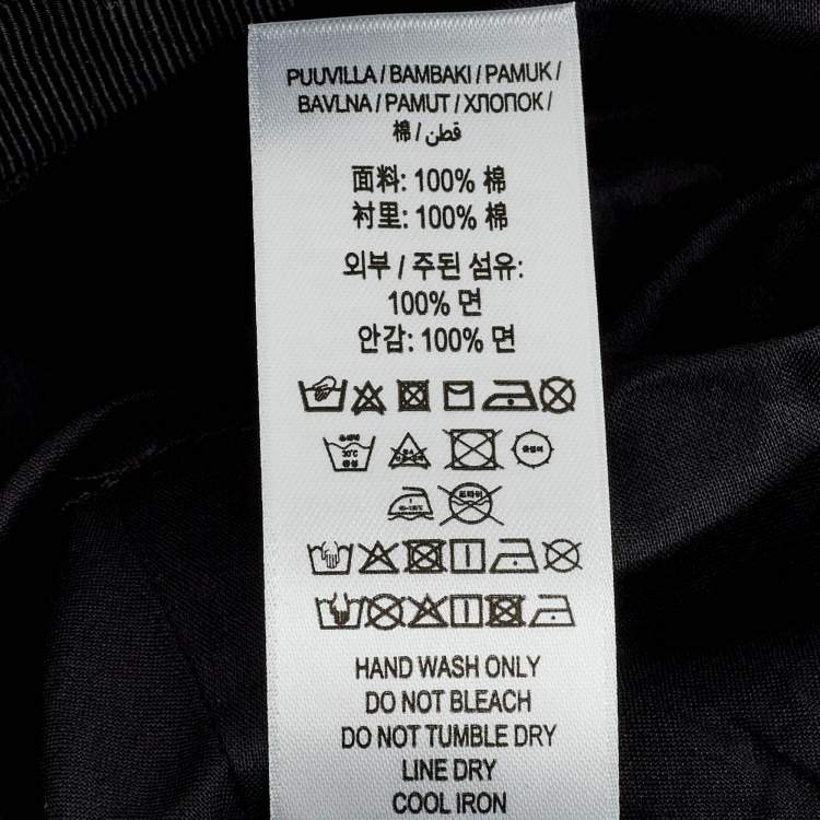 Pre Owned Burberry Kids Black Cotton Pleated Mini Skirt 4 Yrs