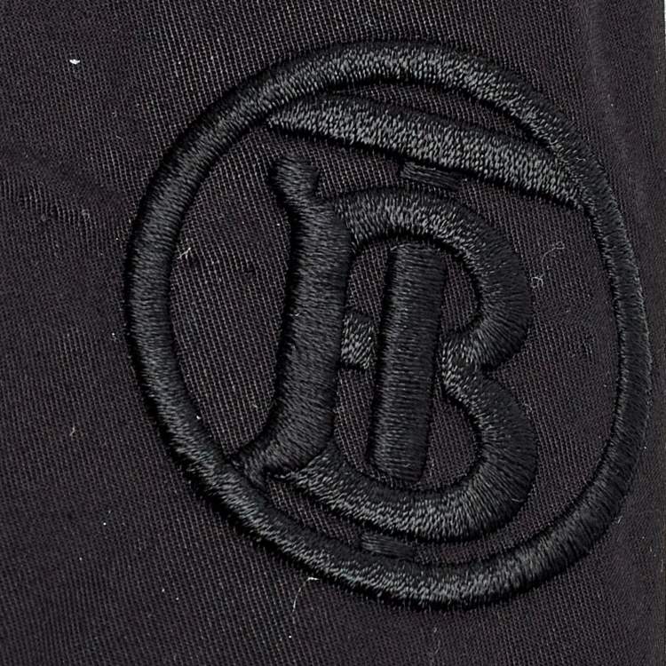 Pre Owned Burberry Kids Black Cotton Pleated Mini Skirt 4 Yrs