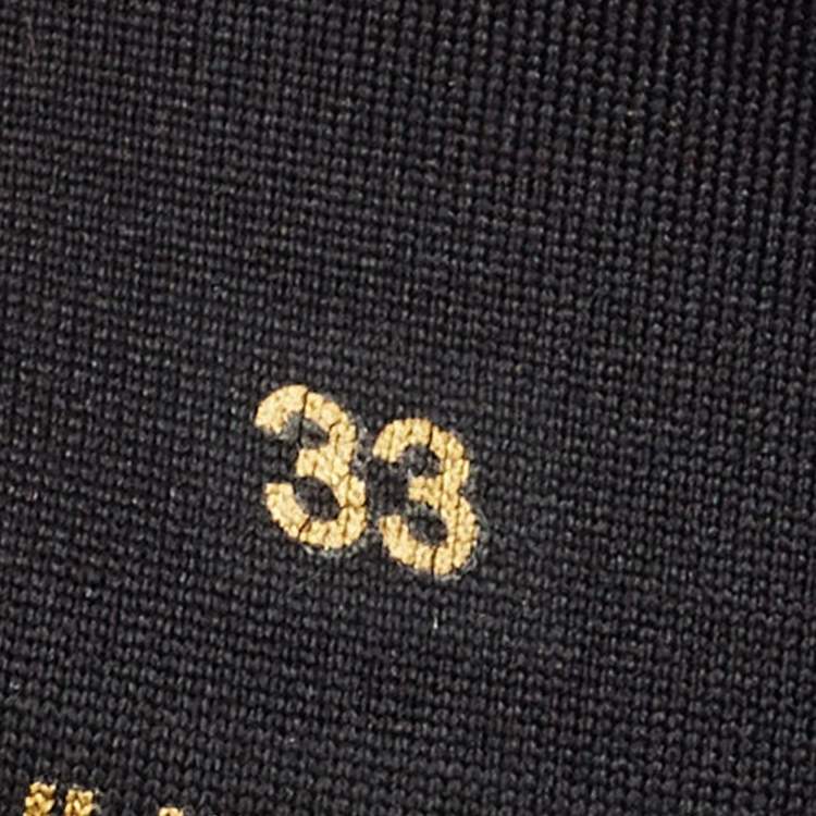 Pre Owned Burberry Yellow Rubber and Vintage Check Neoprene Rain Boots Size 33