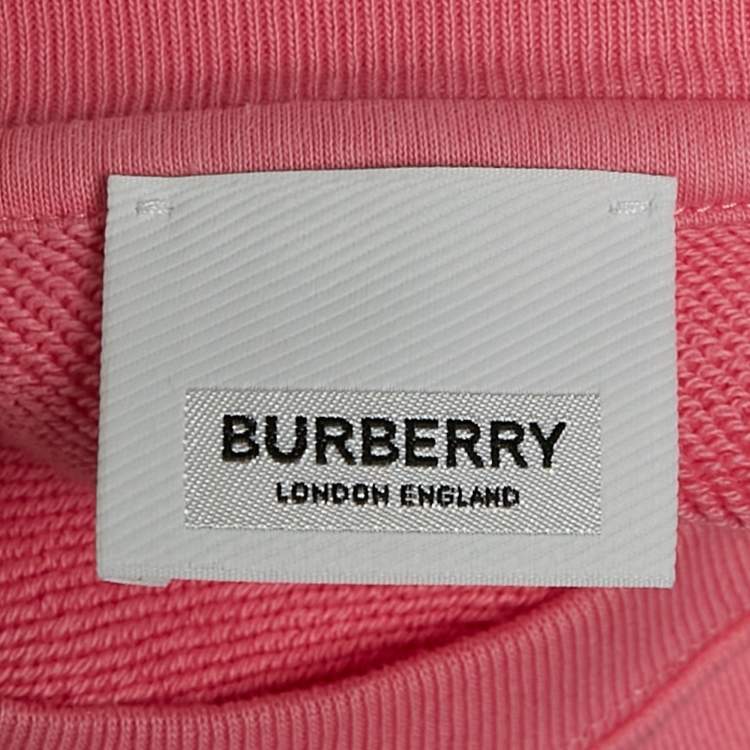 Pre Owned Burberry Kids Dutch Floral Print Cotton Sweatshirt 2 Yrs