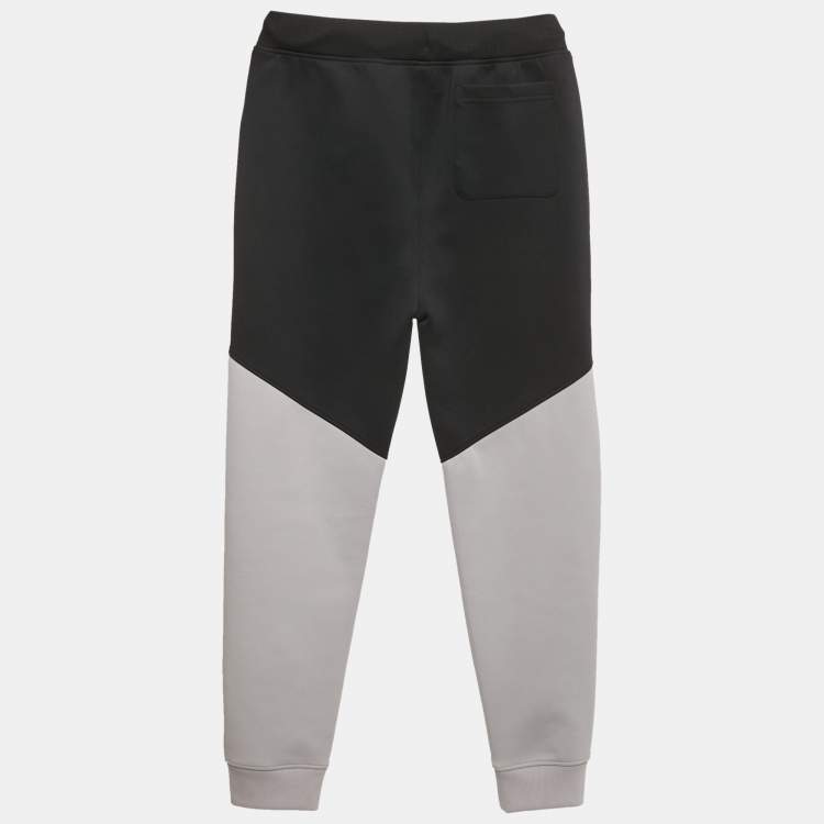 Pre Owned Burberry Grey/Black Jersey Joggers 12Yrs