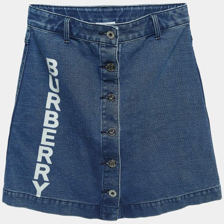 Burberry girls denim buy skirt