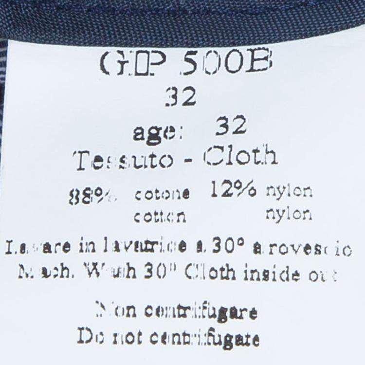 Pre Owned Cesare Paciotti Blue Pinstripe Blazer 8 Yrs 