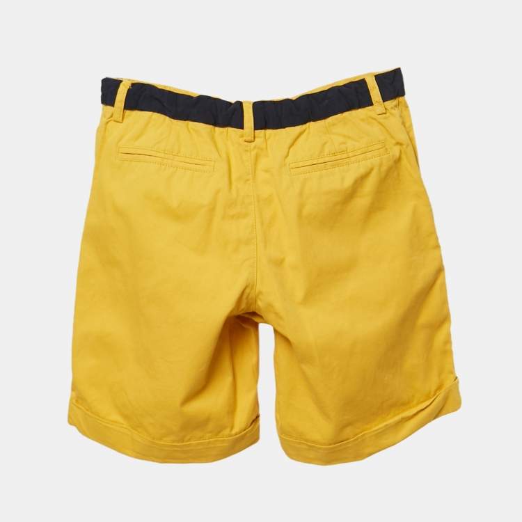 Pre Owned CH Carolina Herrera Kids Yellow Cotton Shorts 10 Yrs 