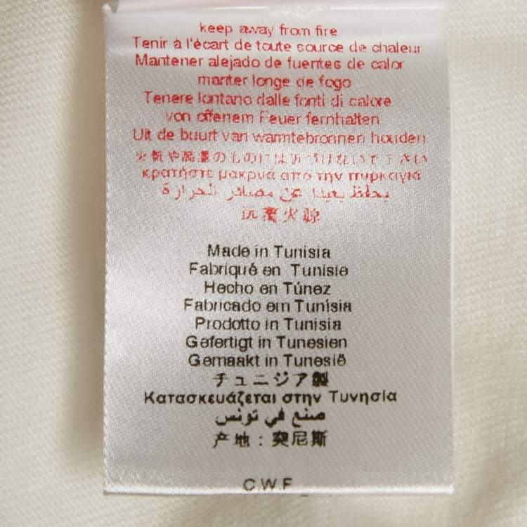 Pre Owned Chloe Kids White Logo Sequin Tank Top 12 Yrs 