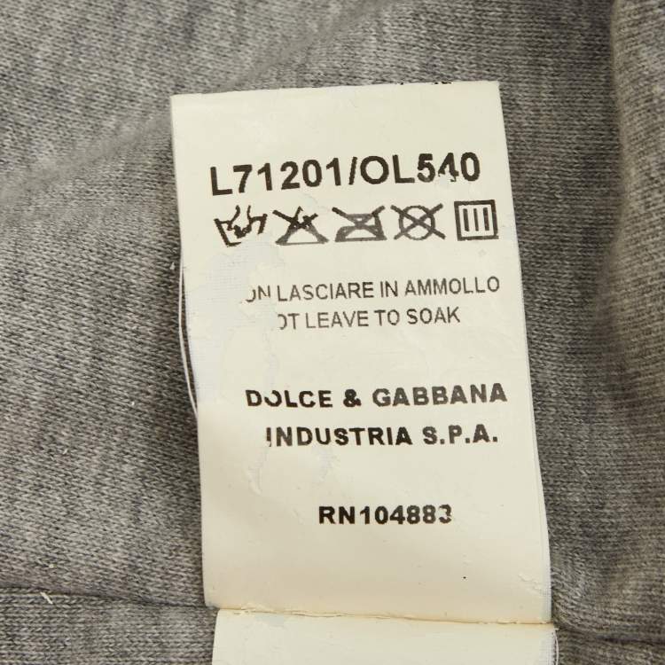 Pre Owned D&G Junior Black Corduroy Button Front Blazer Size 12 Yrs  