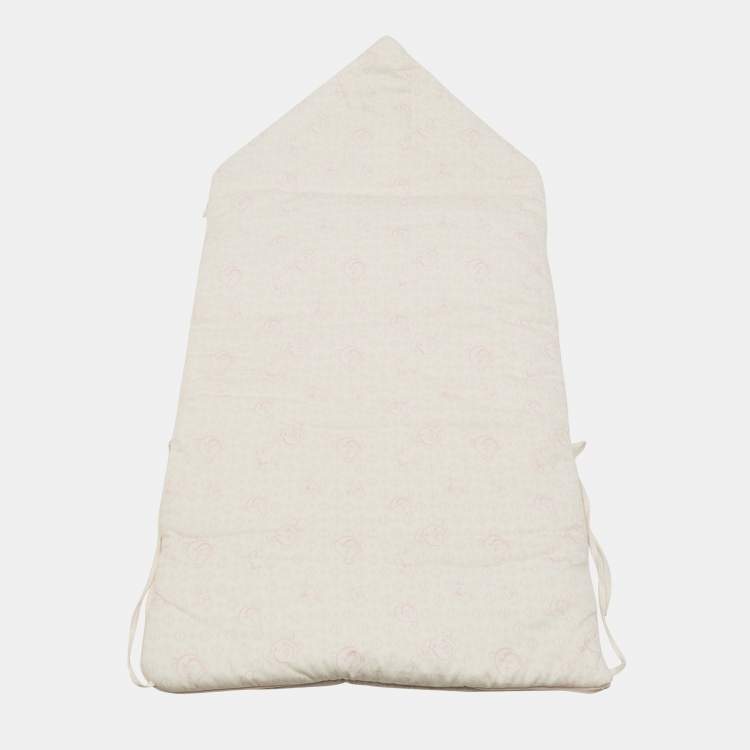 Pre Owned Baby Dior Pink Cotton Baby Blanket One Size