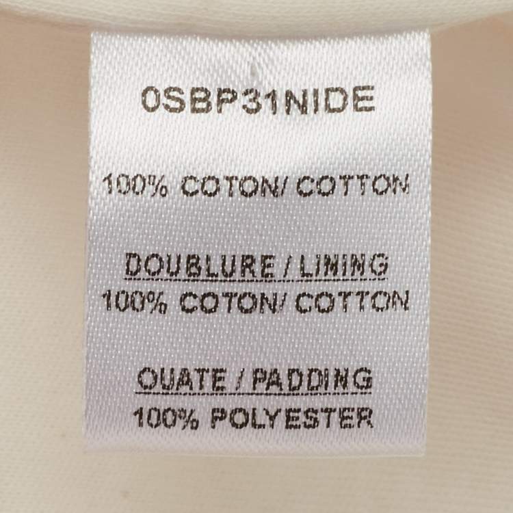 Pre Owned Baby Dior Pink Cotton Baby Blanket One Size