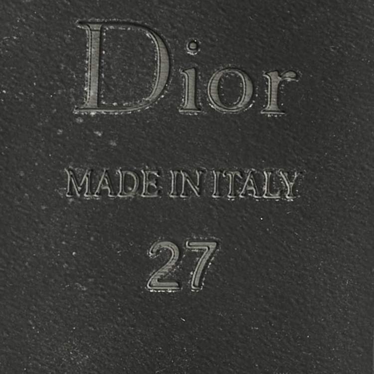 Pre Owned باليرينا ديور فيلفت أسود بو مقاس 27