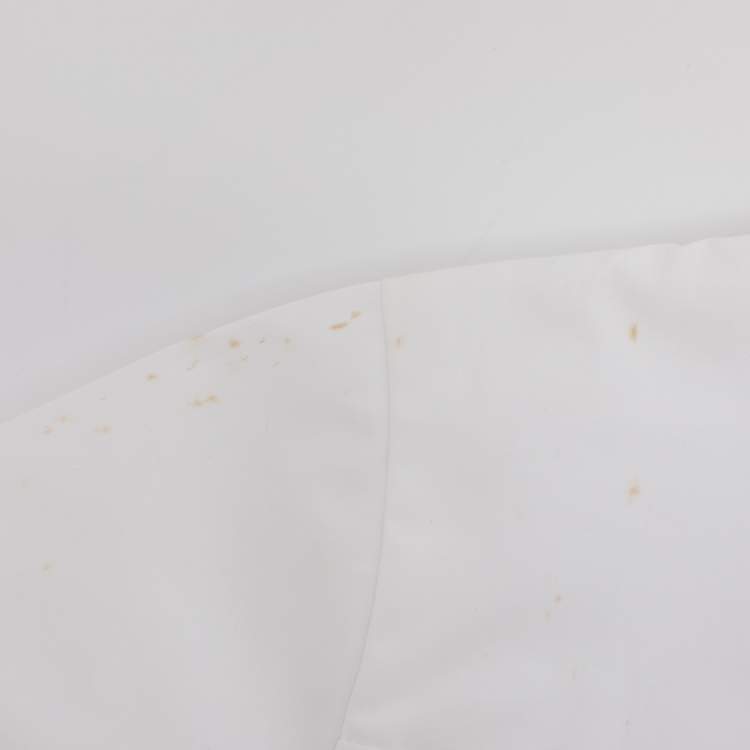Pre Owned Dior White/Grey Cotton Bee Embroidered Long Sleeve Shirt 6 Yrs