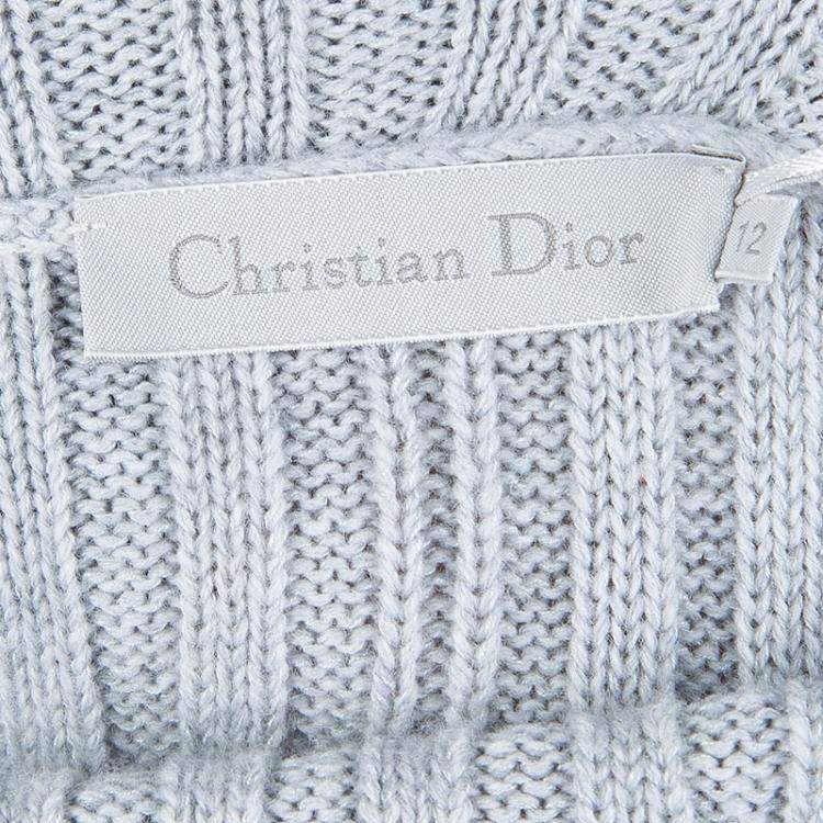 dior sweater dress