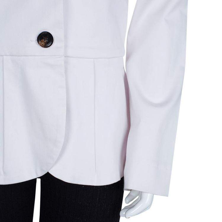 Pre Owned Dior Pale Pink Fitted Blazer 10 Yrs