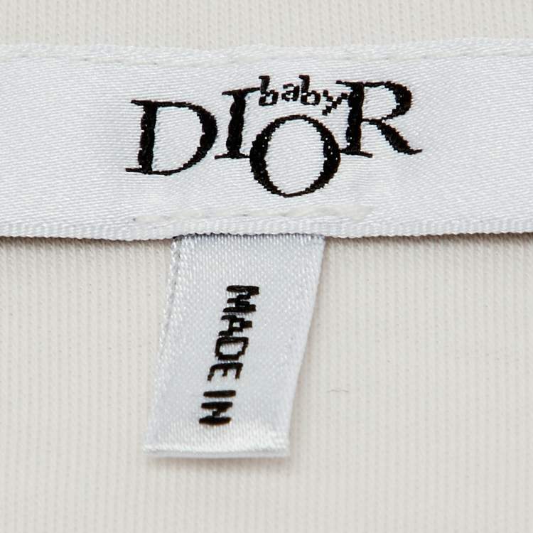 Pre Owned Baby Dior Pink Cotton & Lace Sleeping Bag 