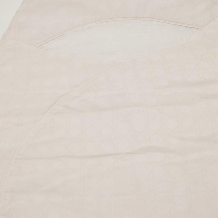 Pre Owned Baby Dior Pink Cannage Pattern Cotton Sleeping Bag