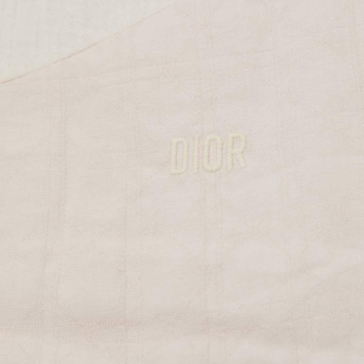 Pre Owned Baby Dior Pink Cannage Pattern Cotton Sleeping Bag