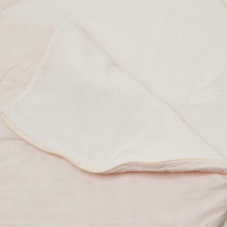 Pre Owned Baby Dior Pink Cannage Pattern Cotton Sleeping Bag