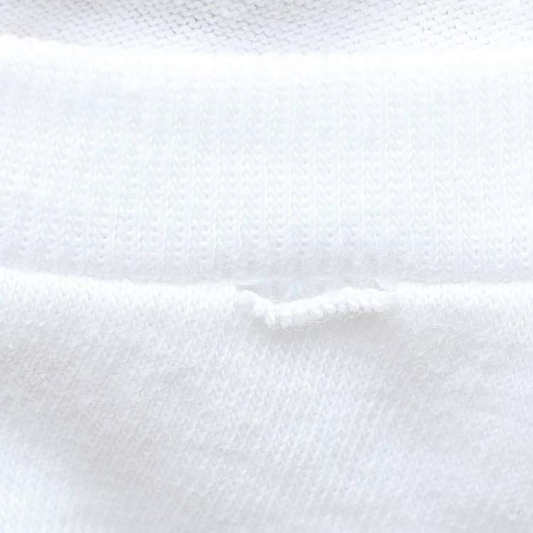 Pre Owned Dolce & Gabbana White Jersey Anchor Print T-Shirt 6-9 Month
