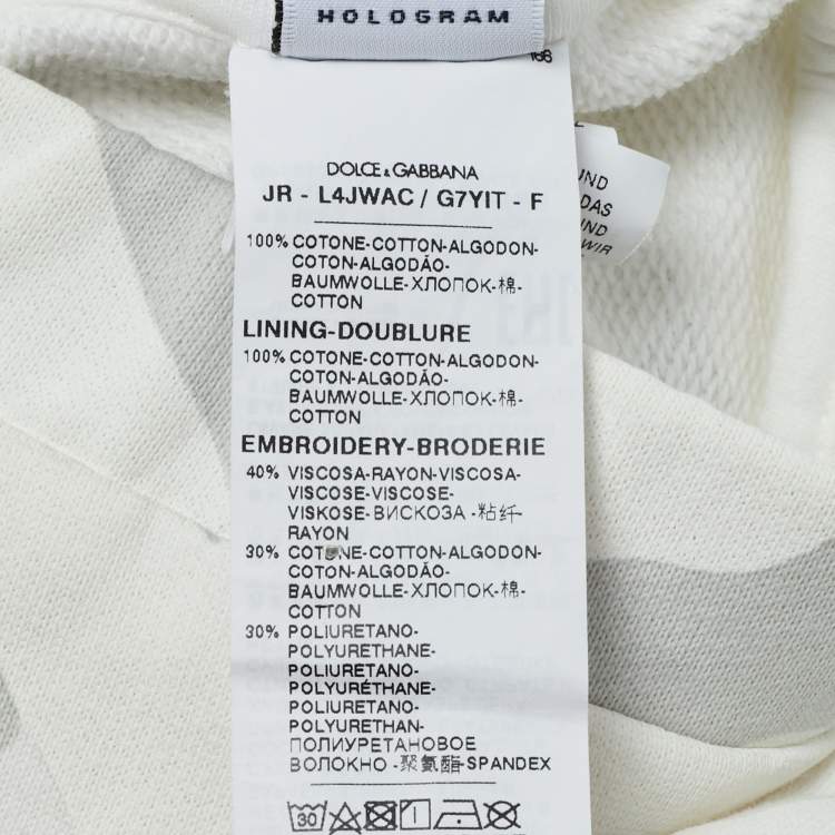 Pre Owned Dolce & Gabbana Grey Camouflage Cotton Zip-Up Jacket 6 Yrs