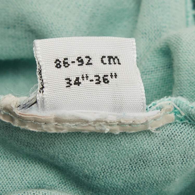 Pre Owned Dolce & Gabbana Green DG Print Jersey T-Shirt and Sweatpants Set 18-24M