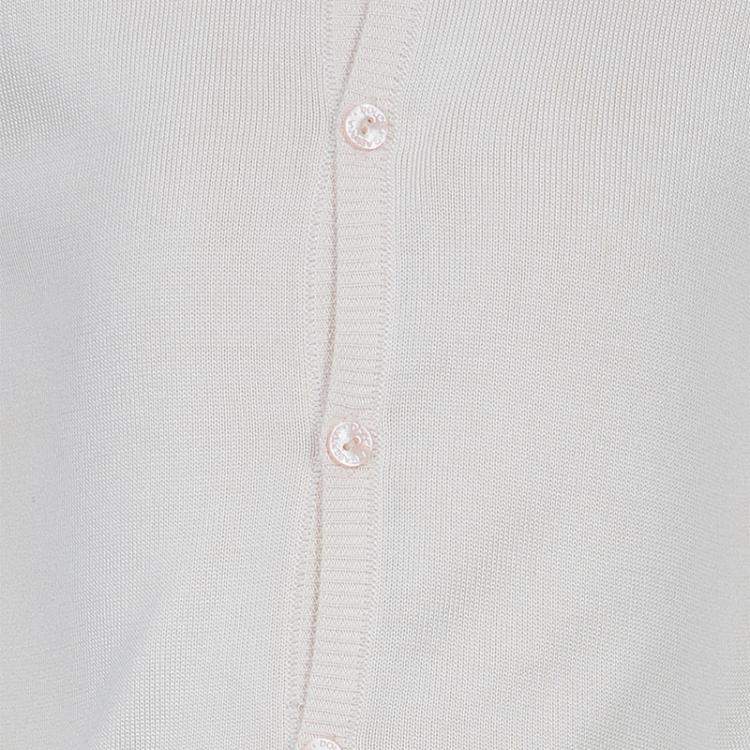 Pre Owned Dolce & Gabbana Beige Hooded Cardigan 4 Yrs