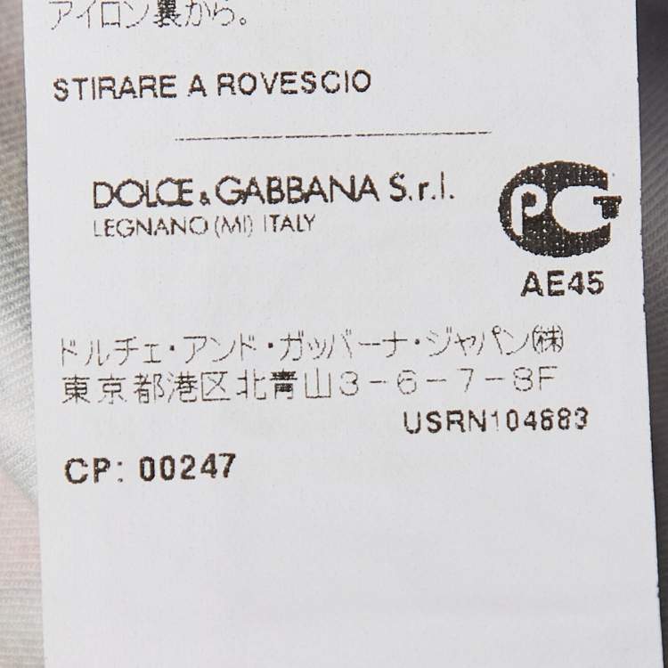 Pre Owned Dolce & Gabbana Pink Printed Cotton Jersey Long T-Shirt 10Y